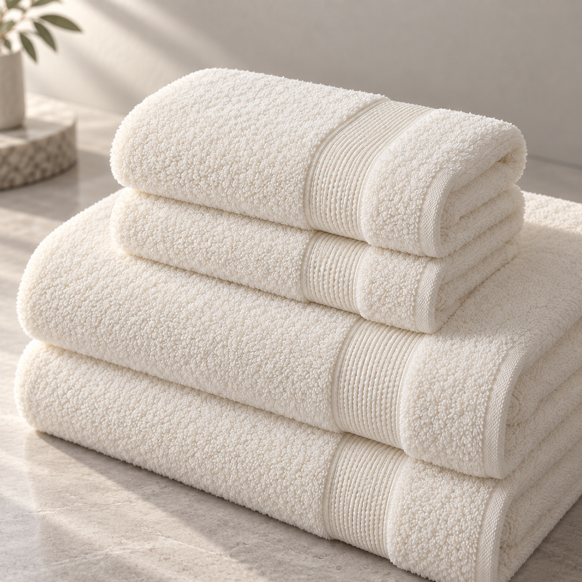 Turkish Cotton Towel Set detail view