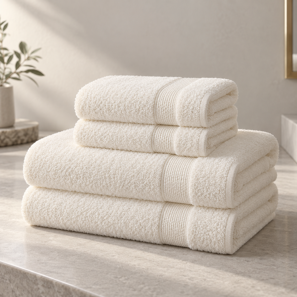 Turkish Cotton Towel Set hero view
